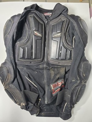EVS Comp Suit Ballistic Jersey Motocross Protective Armor Jacket Youth Large 