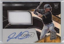 2021 Panini Spectra Spectra Rookie Jersey Auto 6/199 Jared Oliva #151 Auto 10jr