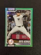 2026 Topps Series 1 David Bednar #228 - Green Foil /99 Yankees
