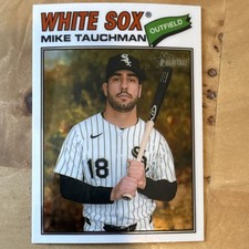 Topps 2026 Heritage Mike Tauchman White Sox Baseball Card #90