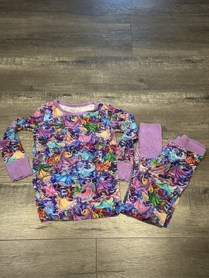 Sugar Swan Disney Princess Bamboo Pajama Set Size 4T 2 Piece