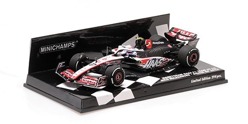 Miniature F1 Haas VF-23 Hülkenberg par Minichamps objet de collection 1/43