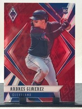 2021 Chronicles Phoenix ANDRES GIMENEZ Ruby Wave Rookie RC /199 #3 Guardians