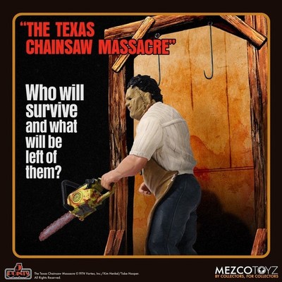 Mezco Beetlejuice Serie 5 Punkte The Texas Chainsaw Massacre Leatherface