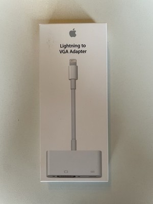 Original Apple Lightling to VGA Adapter A1439 MD825ZM/A