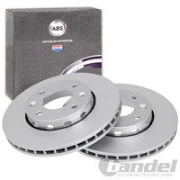 2X ABS Bremsscheiben 280Mm BelÜFtet Vorne Passend FüR KIA Carens | 17579