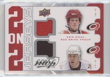 2008-09 MVP 2 on Jerseys Rod Brind'Amour Vincent Lecavalier Eric Staal HOF 8we