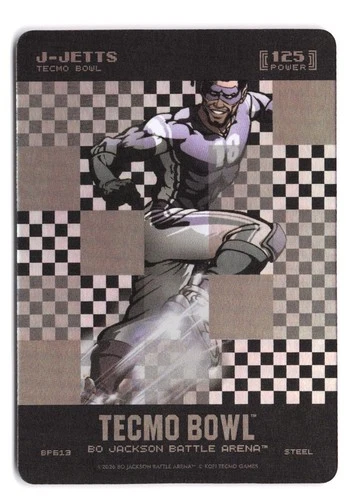 2026 Bo Jackson Battle Arena Tecmo Bowl J-Jetts Justin Jefferson BP613 Big Pixel