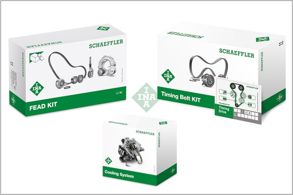 INA 530 0650 50 Wasserpumpe & Zahnriemen Kit FüR Audi Seat Skoda VW-image