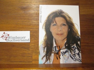 Original Autogramm Claudia Wenzel /// Autograph signiert signed signee We 258463