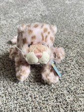 RARE Strawberry Cloud Leopard Webkinz HM466 New Sealed Unused Code Ganz Plush