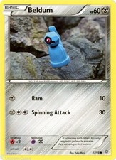 Beldum 47/98 : Common Mint/Near Mint Pokemon Card : XY07: Ancient Origins