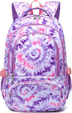 Kids Backpack for Girls 17In Elementary Middle School Bookbag for Aged 6-8 8-10