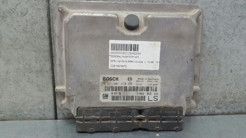 90589736 motorsteuergerät OPEL ASTRA G BERLINA CLUB 1999 540286