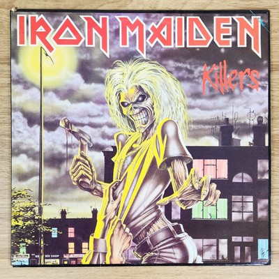 IRON MAIDEN Killers Record Album Czechoslovakian 1992 GLOBUS International EX