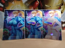 *Metal Set 4/5* Duty Calls Girls Super Metroid Samus Geravass Full N Topless TRC