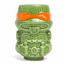 Mini taza tiki caja de botín Teenage Mutant Ninja Turtles Michelangelo Geeki Tikis