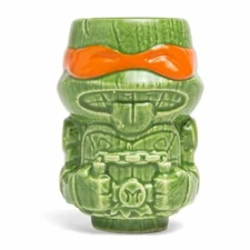Teenage Mutant Ninja Turtles Michelangelo Geeki Tikis Mini Tiki Mug Loot Crate 