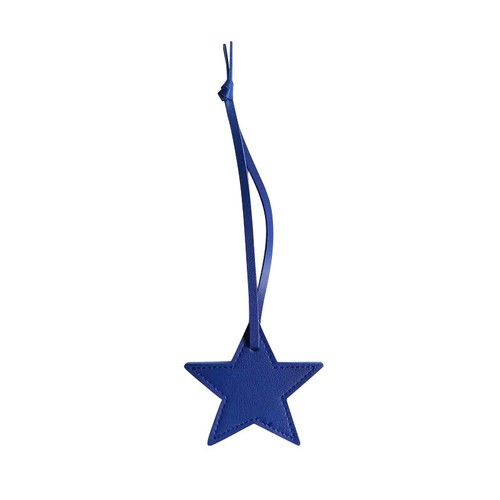 Bolso estrella de cuero suave hecho a mano encanto colgante equipaje colgante accesorios - Imagen 9 de 17