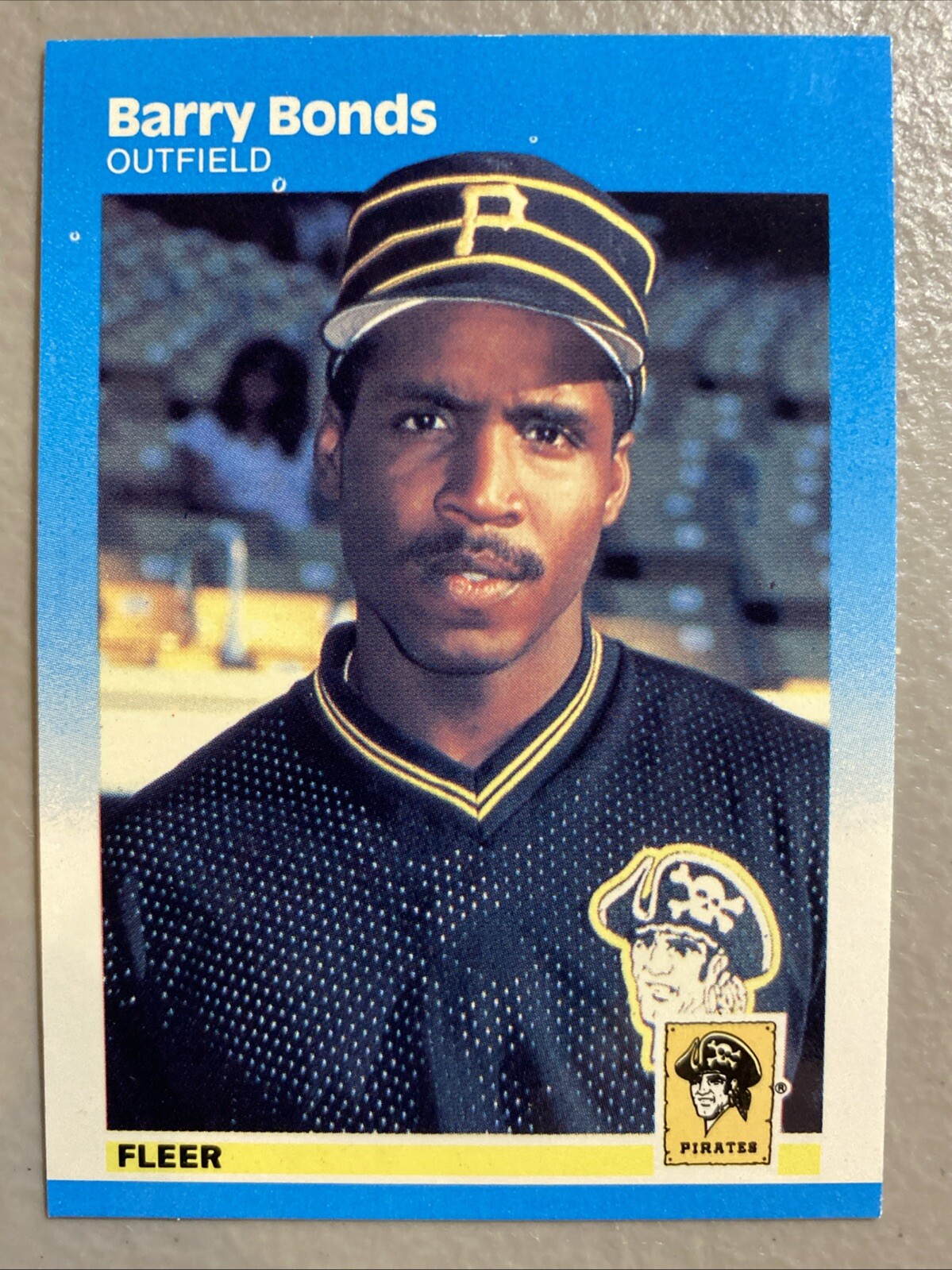 Barry Bonds RC 1987 Fleer Glossy MLB Baseball #604 (MINT) Pittsburgh Pirates