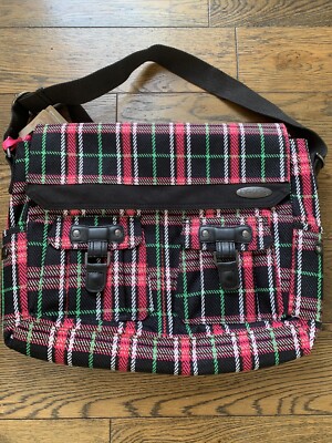 Dakine Pink Plaide Padded Laptop Bag UK