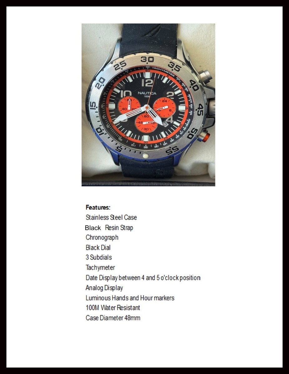 ナオナオ nautica watch n14538 | eBay