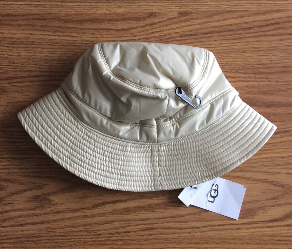 NWT✨UGG®Water Resistant Bucket Hat Ivory UGG Ivory Faux Sherpa Bucket Hat w/ Tags - White Hats  main image 2