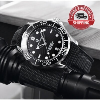 42MM PAGANI DESIGN 1685 Sea-Master NH35 Automatic Diver 100M Waterproof Watch