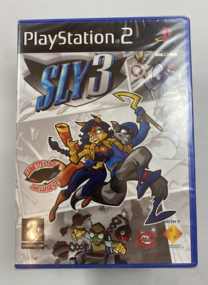 PS2 Sly 3, UK Pal Game Disc, French Boxtext, Brandneu Sony Factory Sealed, Mint