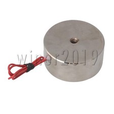 DC 12V Holding Electromagnet 80kg Electrical Accessory for Industrial Pack of 2