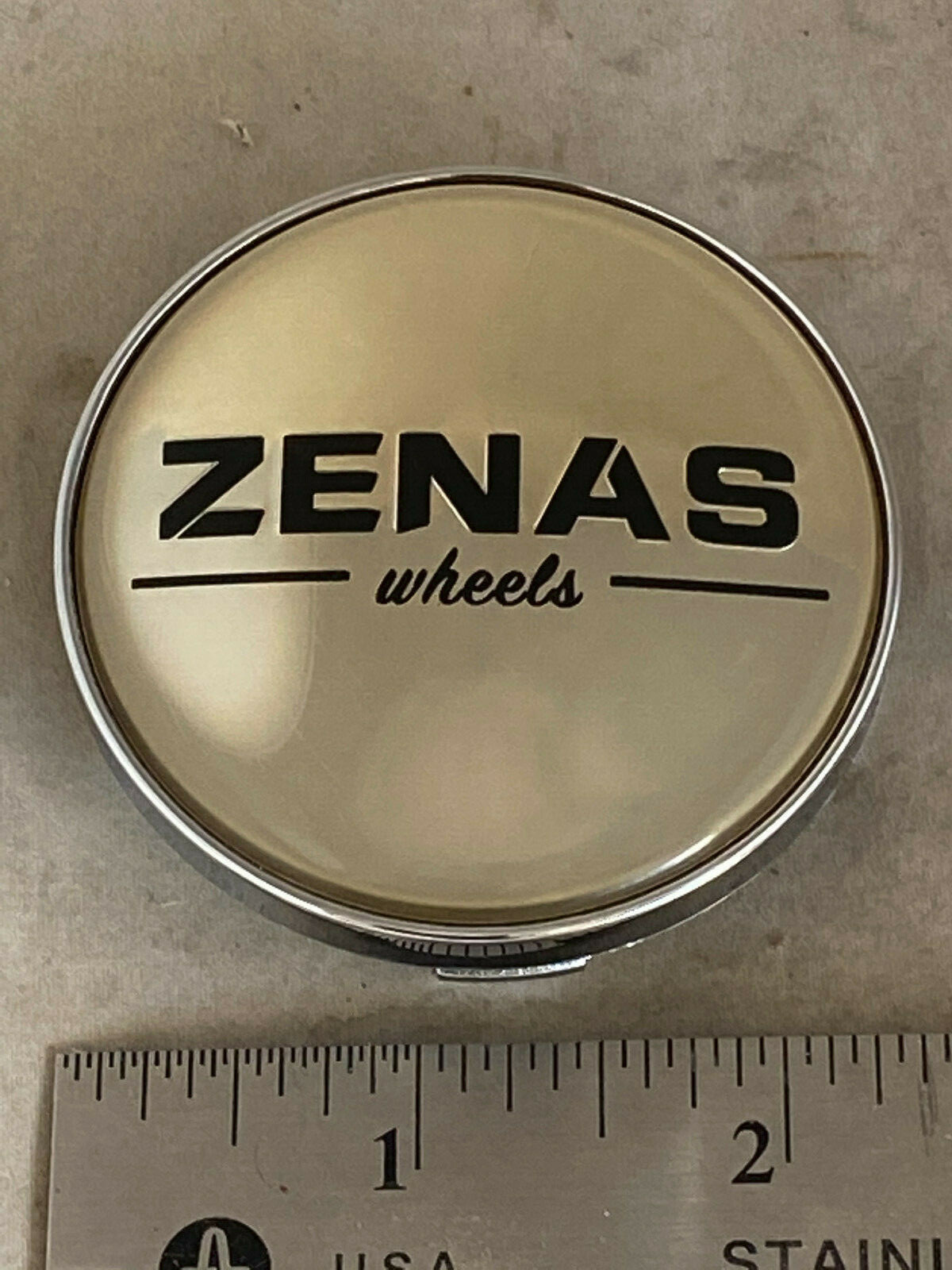 ZENAS Custom Wheels Chrome Wheel Rim Hub Cover Center Cap BC007 030-image