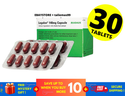 140mg LEGALON by Madaus Germany Traditionally used for liver 30's