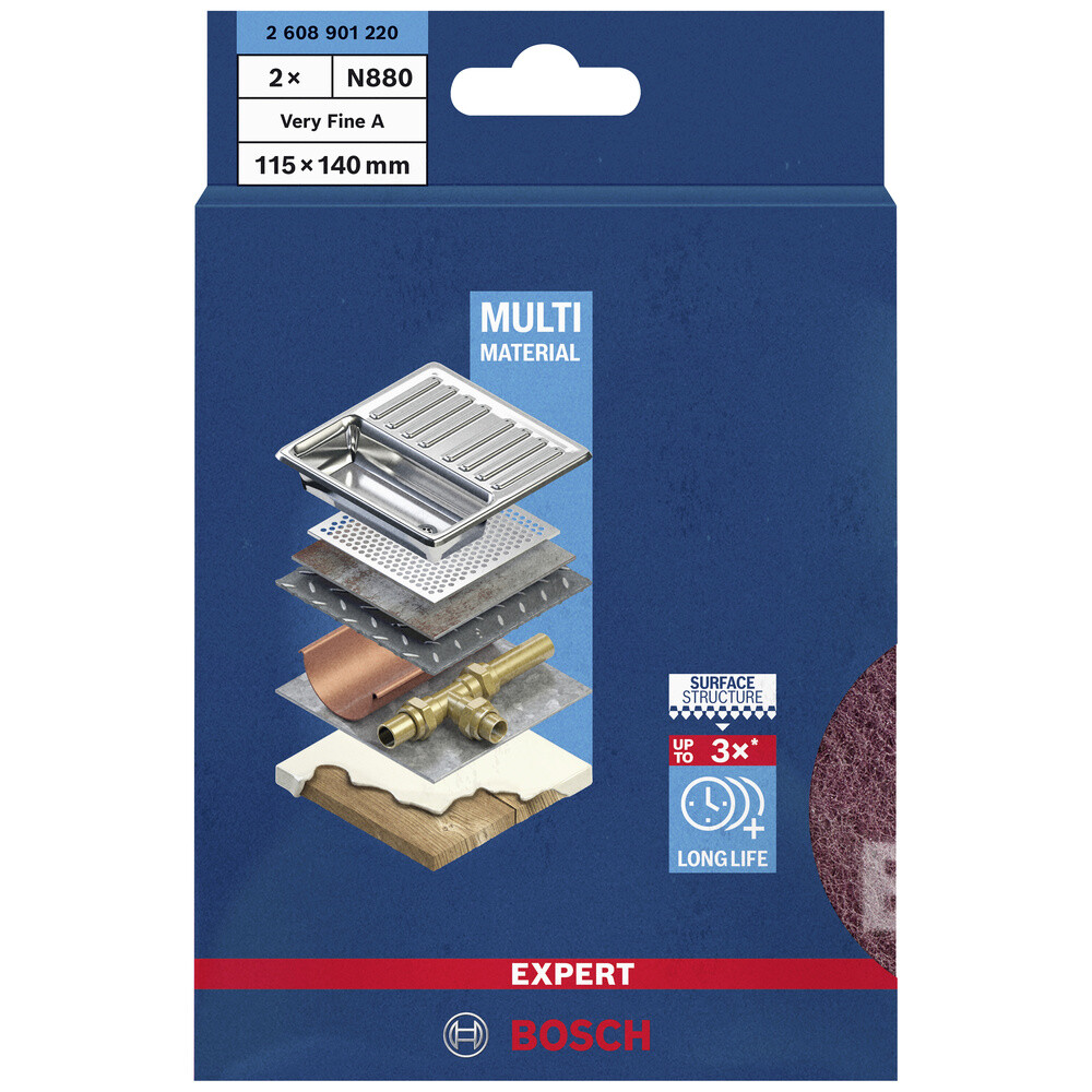 Bosch Professional Zubehör Toebehoren 2608901626 Schuurnet Voor Multischuurmachine Korrel 240 L X B 30055070