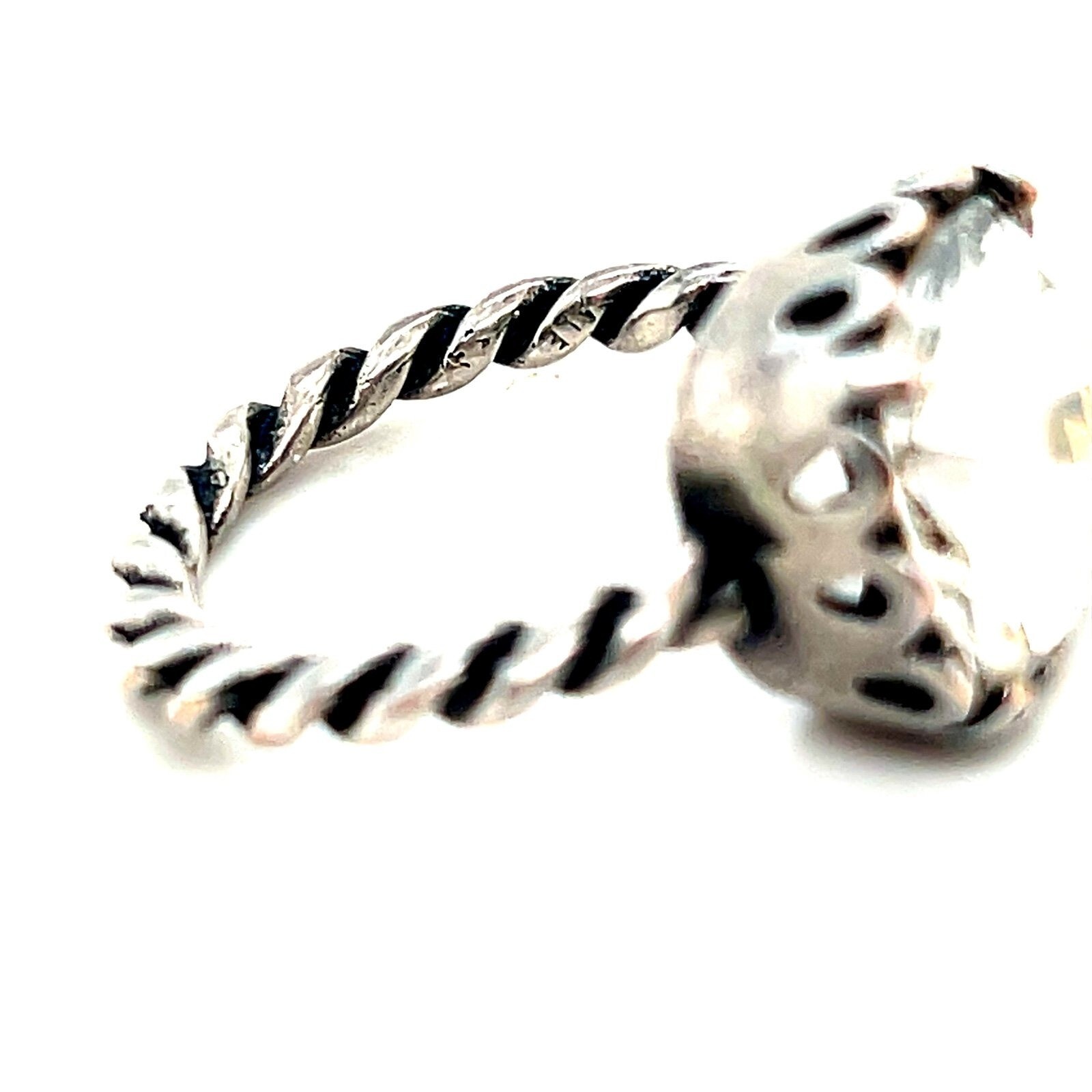 Silver Gemstone Ring - image 10