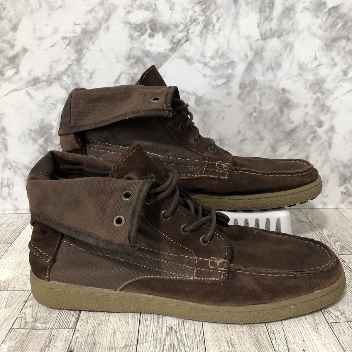 GBX Men\'s Leather Lace Up Chukka Boots LIGHT BROWN / SIZE 10.5 GBX Lace Boots for Men | Mercari main image 3