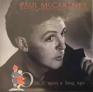 Paul McCartney Once Upon A Long Ago Vinyl Single 7inch NEAR MINT Parlophone
