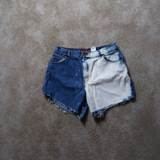 vintage Levi's 550 Cutoff Shorts Women's 14 Blue denim distressed