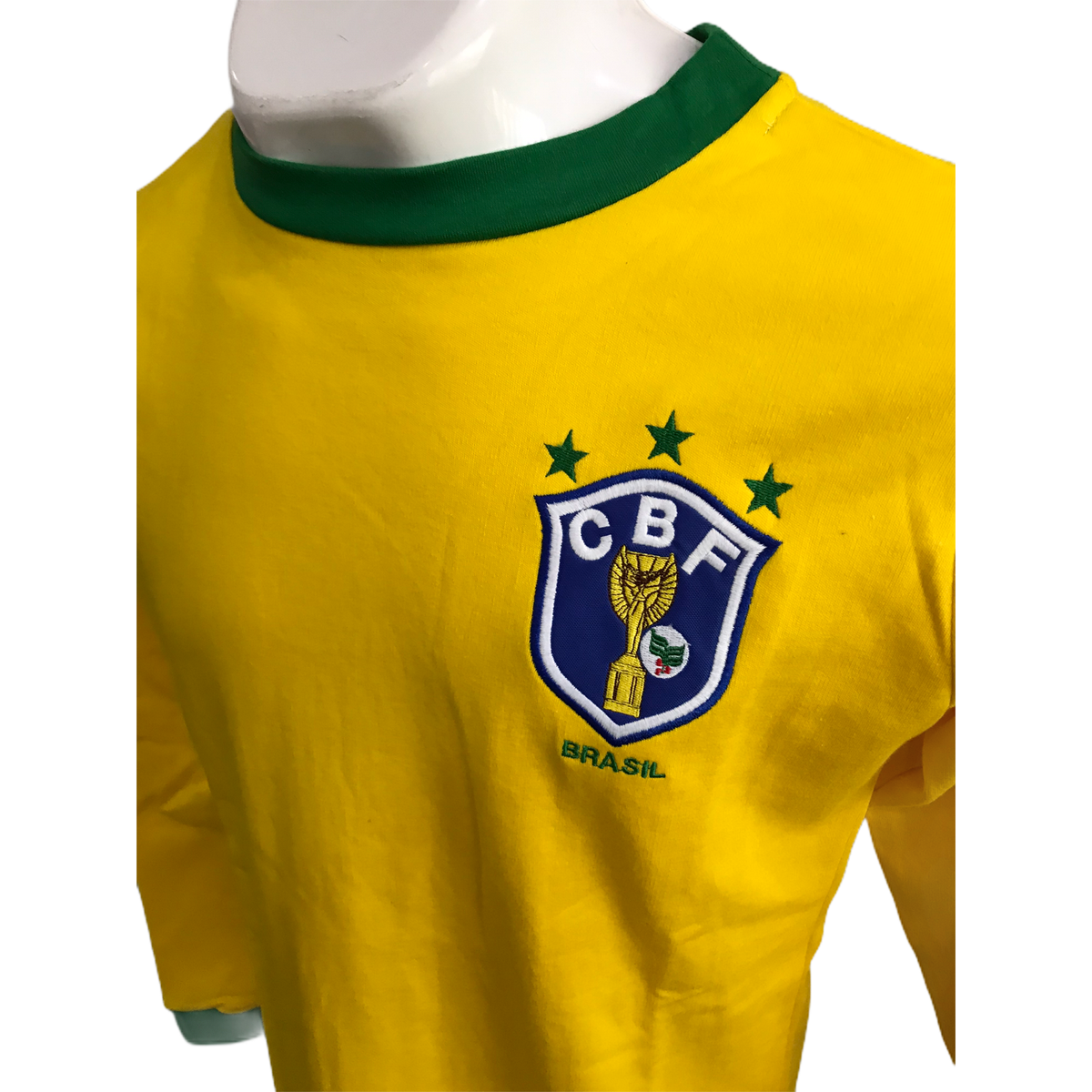 Retro Jersey Brazil World Cup Mexico 1970 short sleeve | eBay