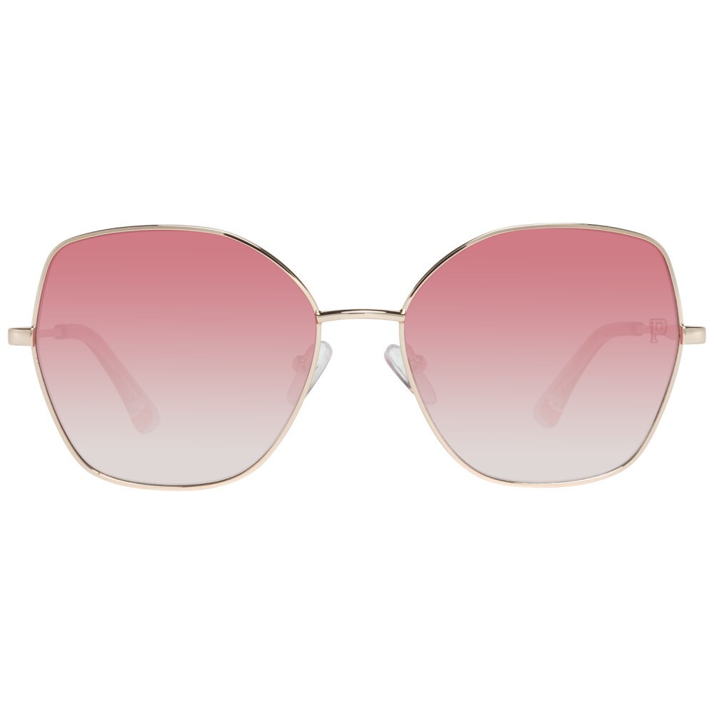 Солнцезащитные очки Victoria Secret PK0050 30T золотистые металлические в стиле бабочки 56-16-140 17290₽