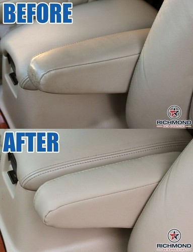 For 2015-2020 Toyota Sienna XLE -Driver Side Genuine Leather Armrest Cover Gray - Bild 10 von 12