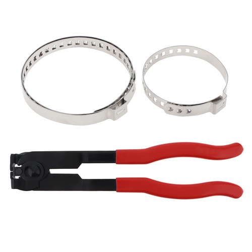 Heavy Duty Anti Slip Handle CV Boot Clamp Pliers Joint Tool with 20 Crimp Bands - Picture 3 of 11