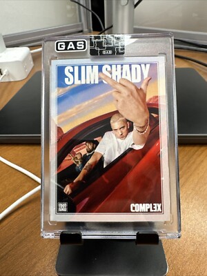 IN HAND Complex x Eminem x GAS Trading CARD C-2 Limited SLIM SHADY