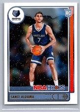 2021-22 Hoops #207 Santi Aldama Rookie Card RC Memphis Grizzlies