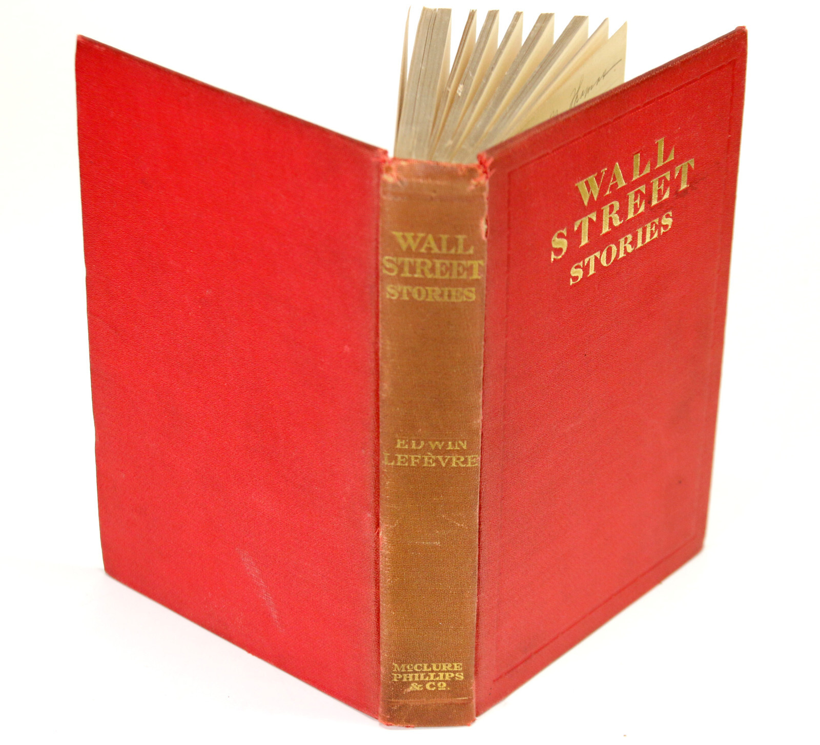 Wall Street Stories by Edwin Lefevre 1903 edition Rare and Collectible