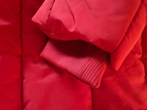 Fila Parker Puffer Hooded Red Black Jacket XL/New/No Tags/Perfect Time To Buy! - Picture 9 of 10