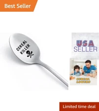 Engraved Cereal Killer Spoon Tablespoon Size Fun Gift Cereal Lover Birthday Gift