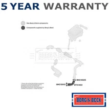 Borg & Beck Turbo Hose Fits Vauxhall Astra 2004-2010 1.2 CDTi #2 835542