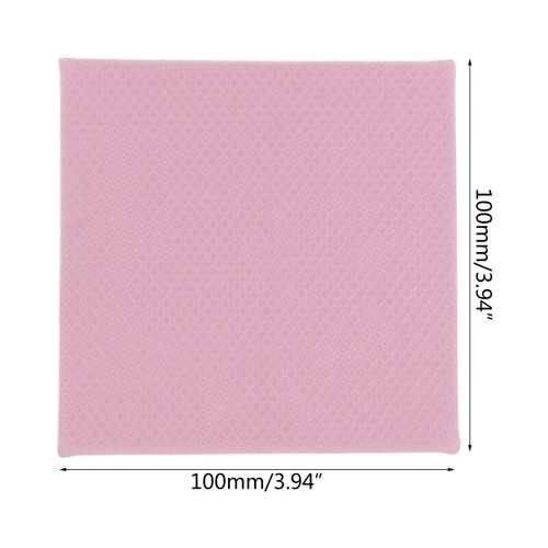 Thermal Pad 17.3W/mK Non Conductive Heat Resistance Extreme Silicone Thermal Pad - Photo 7/16