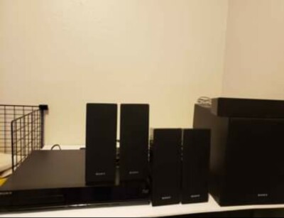 SONY BLURAY HBD-E280 3D DVD Home Theater System NO REMOTE.