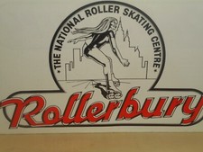 ROLLERBURY National Roller Skating Center Suffolk England Foldout Brochure 1982